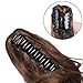 Ponytail Extension Extensiones de Cabello Natural Clip Coleta Sintética Coletero Pelo Postizo...
