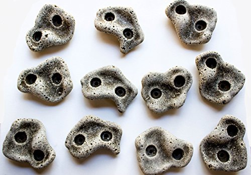 10 Extra Large Kids Rock Climbing Holds. Made in The U.S.A