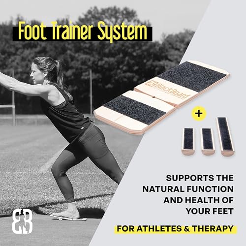 BlackBoard® Foot Trainer incl. Workshop & Training Center | Effective foot strengthening and stabilization | Leg axis training for joint pain prevention | Balance- and Stabilization trainer - Image 2