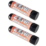 Zone Essential Oil Nasal Inhaler – Sinus Relief, Stress & Anxiety Support, Relaxation Aid – Natural Aromatherapy Stick – Made in USA (Peppermint & Menthol 3-Pack)