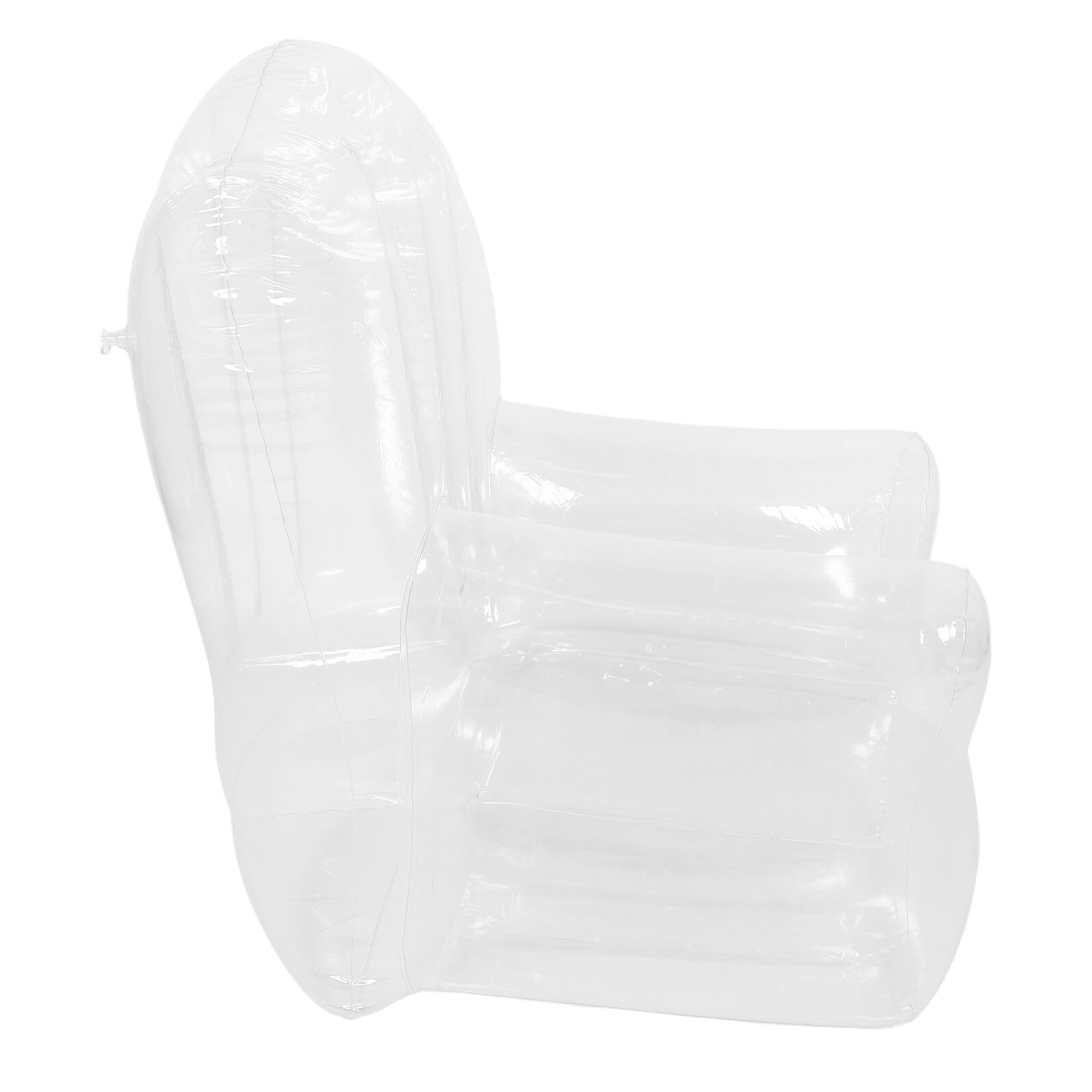 Canapé gonflable transparent de camping et mobilier d'extérieur en PVC