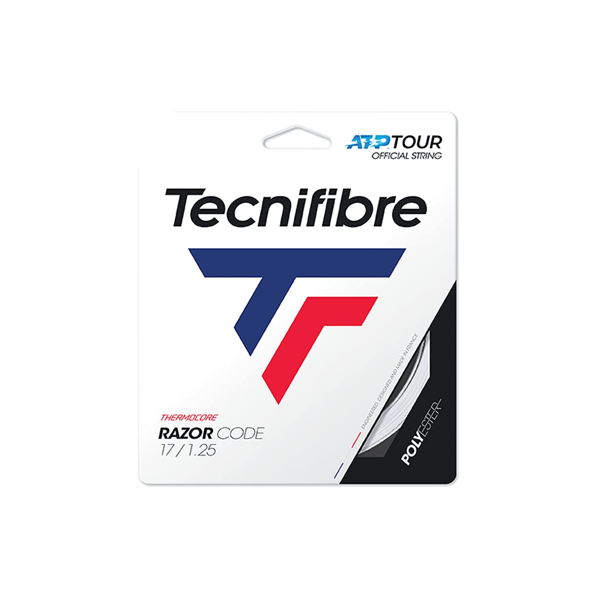 Tecnifibre Razor Code ホワイトテニスストリング ()