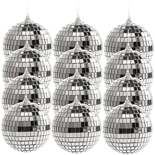 SOESFOUFU クリスマスツリーボール ミラーボール 3cmサイズ 24個セット 耐摩耗仕様 クリスマス装飾 パーティー用（Amazon）