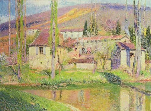 Affiche Toile la Bastide Du Vert Henri pour Sublimer un Mur Vide Portrait d'Art Salon 60x90