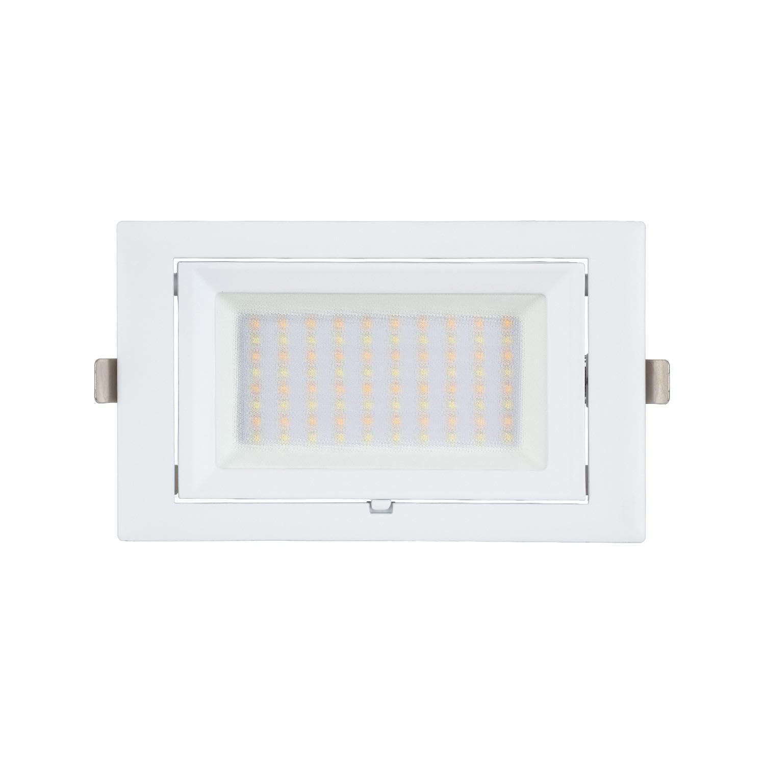 LEDKIA Naświetlacz Downlight Nastawny Prostokątny LED 38W SAMSUNG 130lm/W L