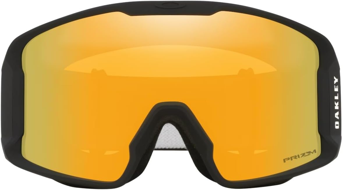 Oakley, Line Miner M Prizm Goggles, Matte Black/Prizm 24K Iridium, One Size