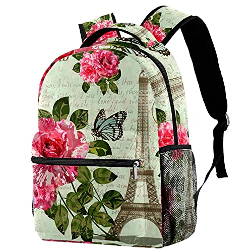 Sac à dos d'école antichoc multicolore pour ordinateur portable homme femme