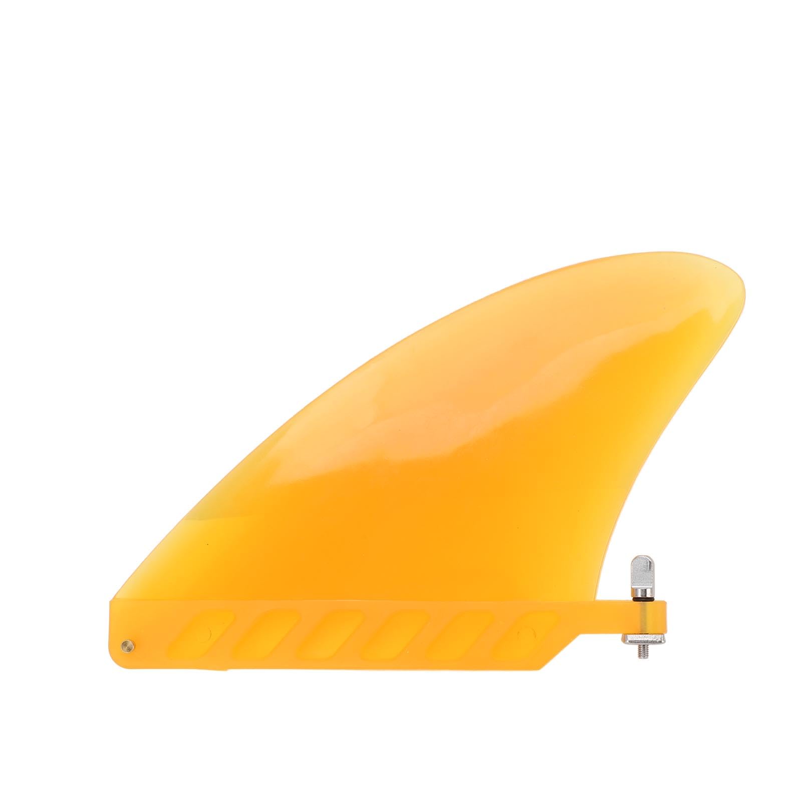 SURFBOARD FIN TPU LEKKA LEKKA ULEPSZONA OBSŁUGA STYLOWA PADDLE BOARD WYMIANA 4,6" LONGBOARD (żółta)