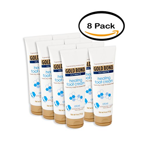 PACK OF 8 - Gold Bond Ultimate Healing Foot Cream, 4 oz