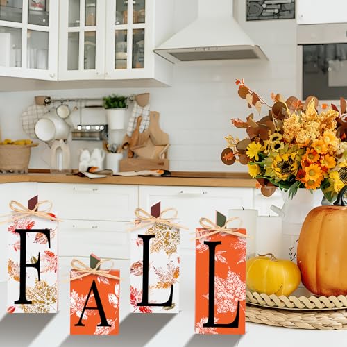 Super-Holiday-Fall-Decor-4-PCS-Autumn-Wood-Sign-Include-Fall-Lettered-Block-Tabletop-Decorations-for-Farmhouse-Harvest-Thanksgiving-Home-Office-Indoor-Party-Decor Super Holiday Fall Decor 4 PCS Autumn Wood Sign Include Fall Lettered Block Tabletop Decorations for Farmhouse Harvest Thanksgiving Home Office Indoor Party Decor
