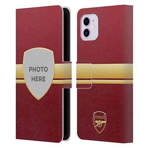 Coque en cuir à portefeuille Arsenal FC pour iPhone 11 protégeant votre écran des rayures et chocs