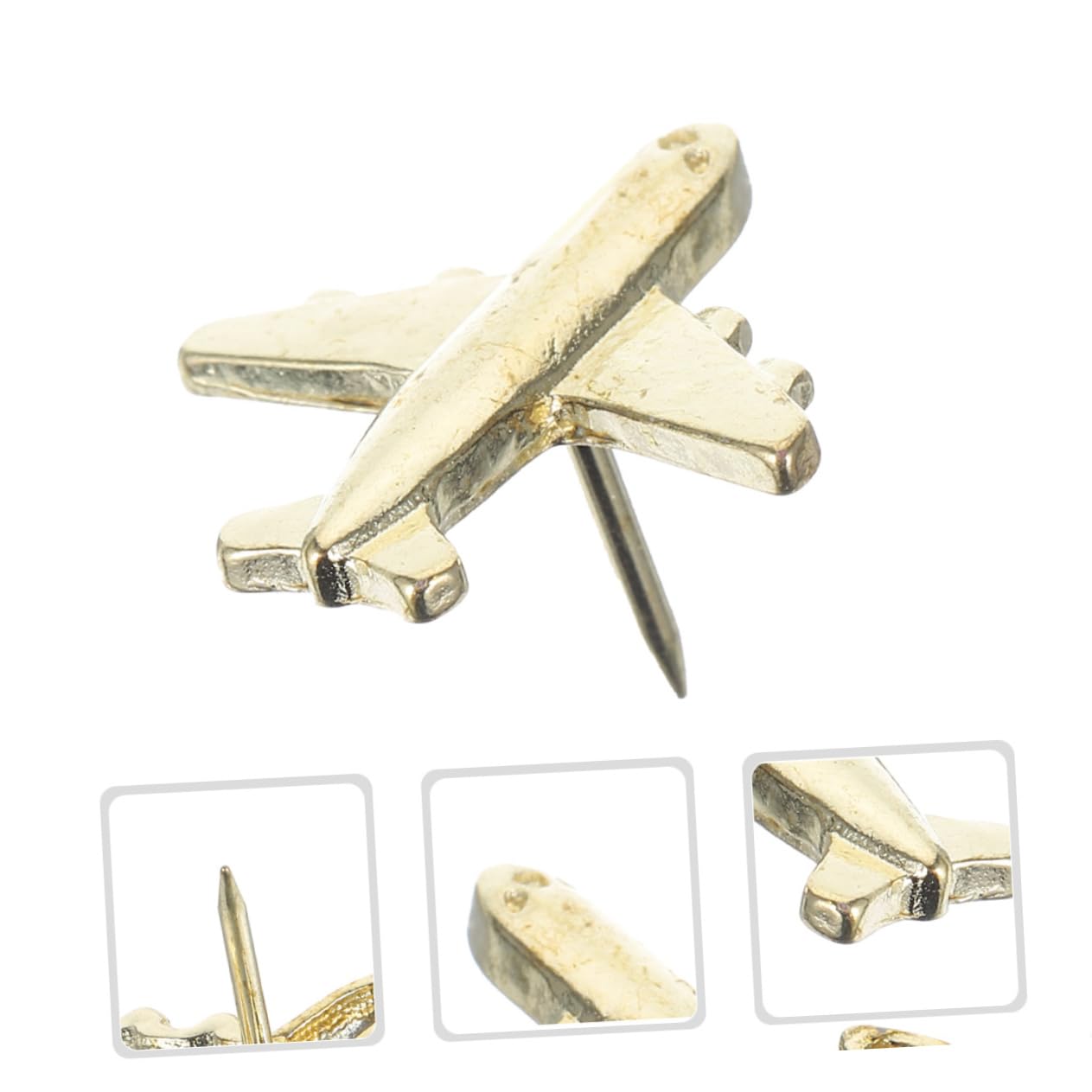 NUOBESTY 120stücke Flugzeug Pushpins Dekorative Pinnnadeln Für Pinnwand Fotowand Kartenmarkierung Für Büro Und Projekte Langlebig Und Vielseitig