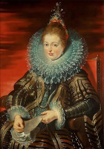 Tableaux peinture sur toile de Rubens prestige Infante Isabelle