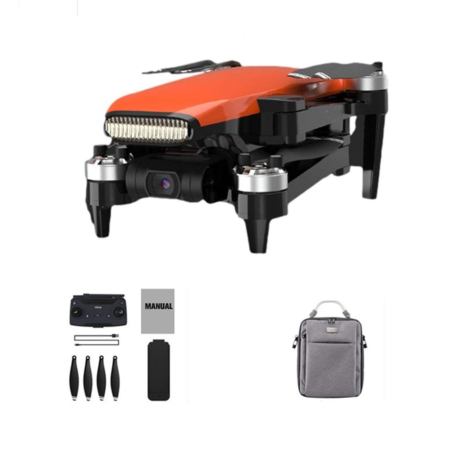 Drone GPS Professionale per Adulti 5 km 5G FPV Mini droni con Fotocamera cardanica a 3 Assi 4K e 35 Minuti di Tempo di Volo Brushless RC Quadcopter