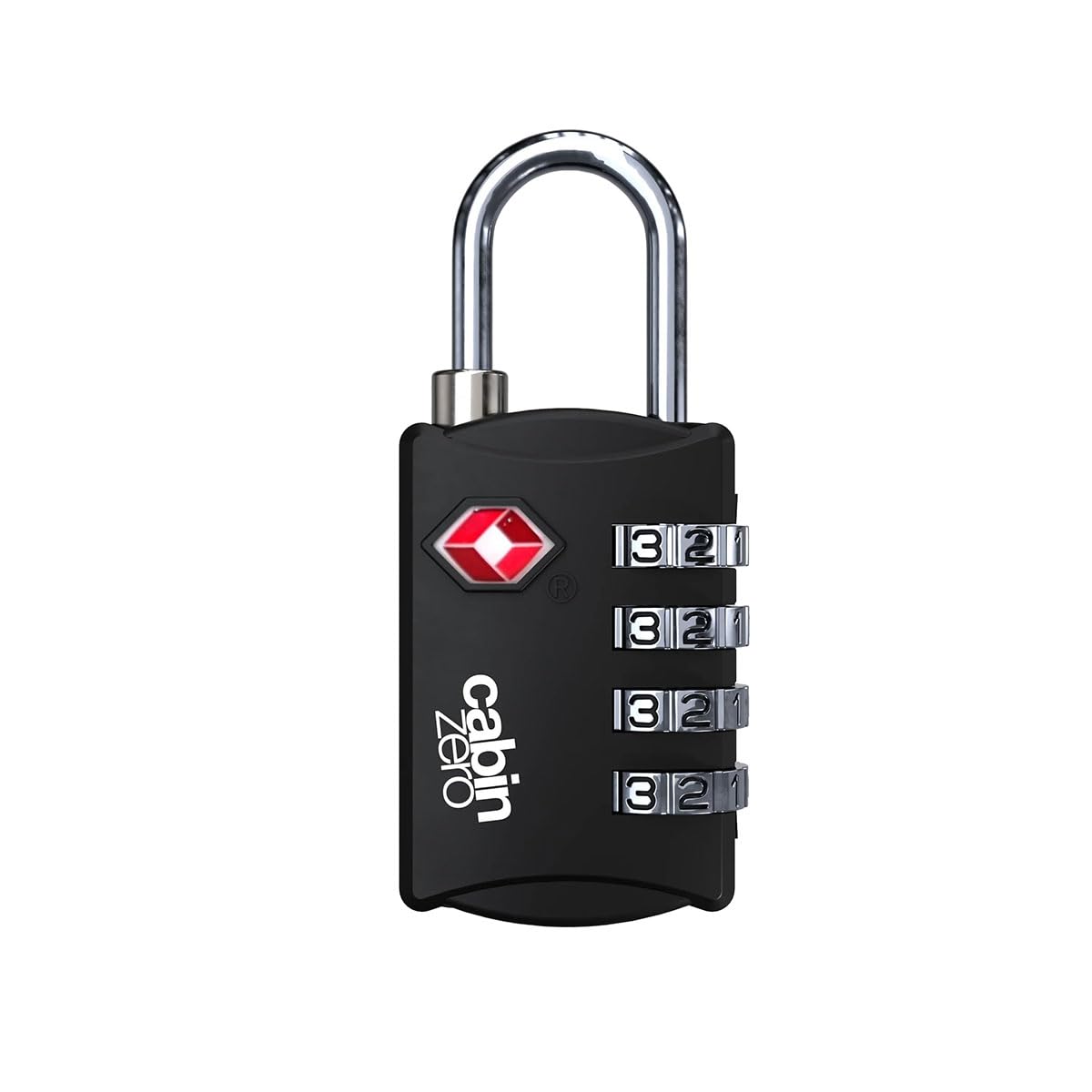 Cabinzero Travel Lock TSA Lock Absolute Black