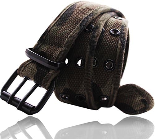 Eurosport Premium Canvas Grommet Belt - WB211 - Camouflage M