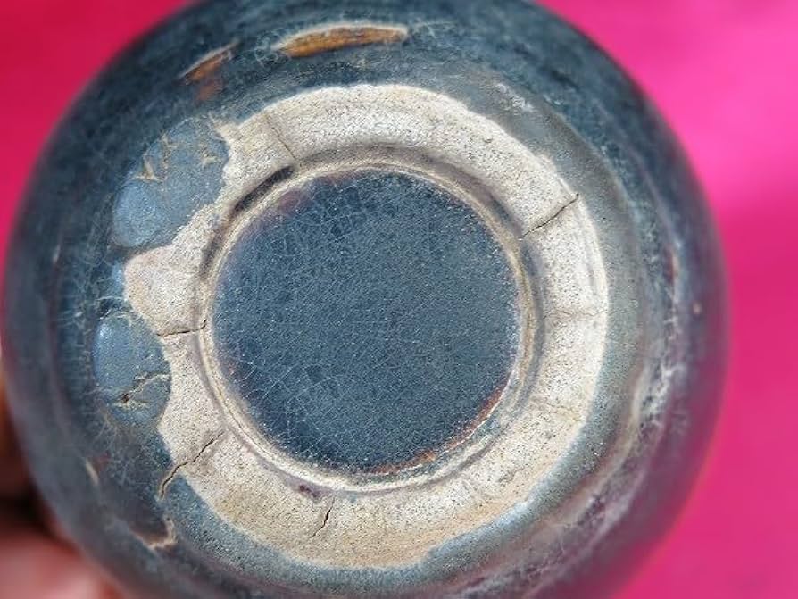 Amazon.co.jp: Bクメール黒釉碗①12世紀カンボジア遺跡発掘品