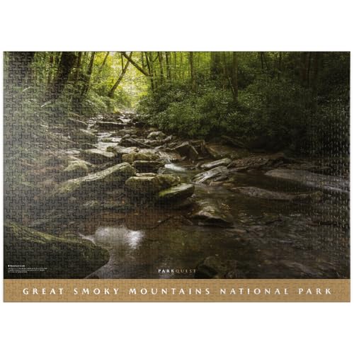 MyPuzzle Great Smoky Mountains National Park: Alum Cave Creek - Rompecabezas Premium de 1000 Piezas para Adultos miniatura 1