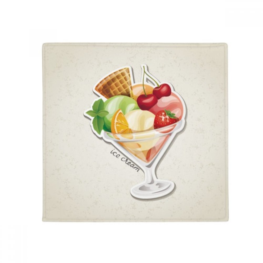 Tapis de cuisine antidérapant fruits et glace pour égayer votre intérieur