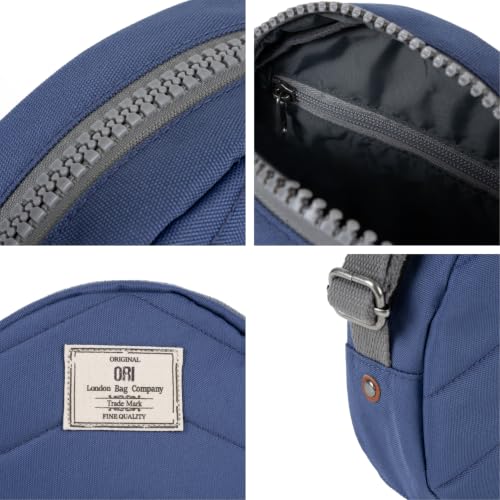 Image of ORI LONDON Crossbody Bag - Nylon Crossbody Bags for Women & Men with Chunky Zippers - The Paddington