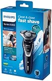  Philips SHAVER Series 5000 - Afeitadora (Rotation shaver, Azul, Plata, Batería, Ión de litio, 50 min, 1 h)