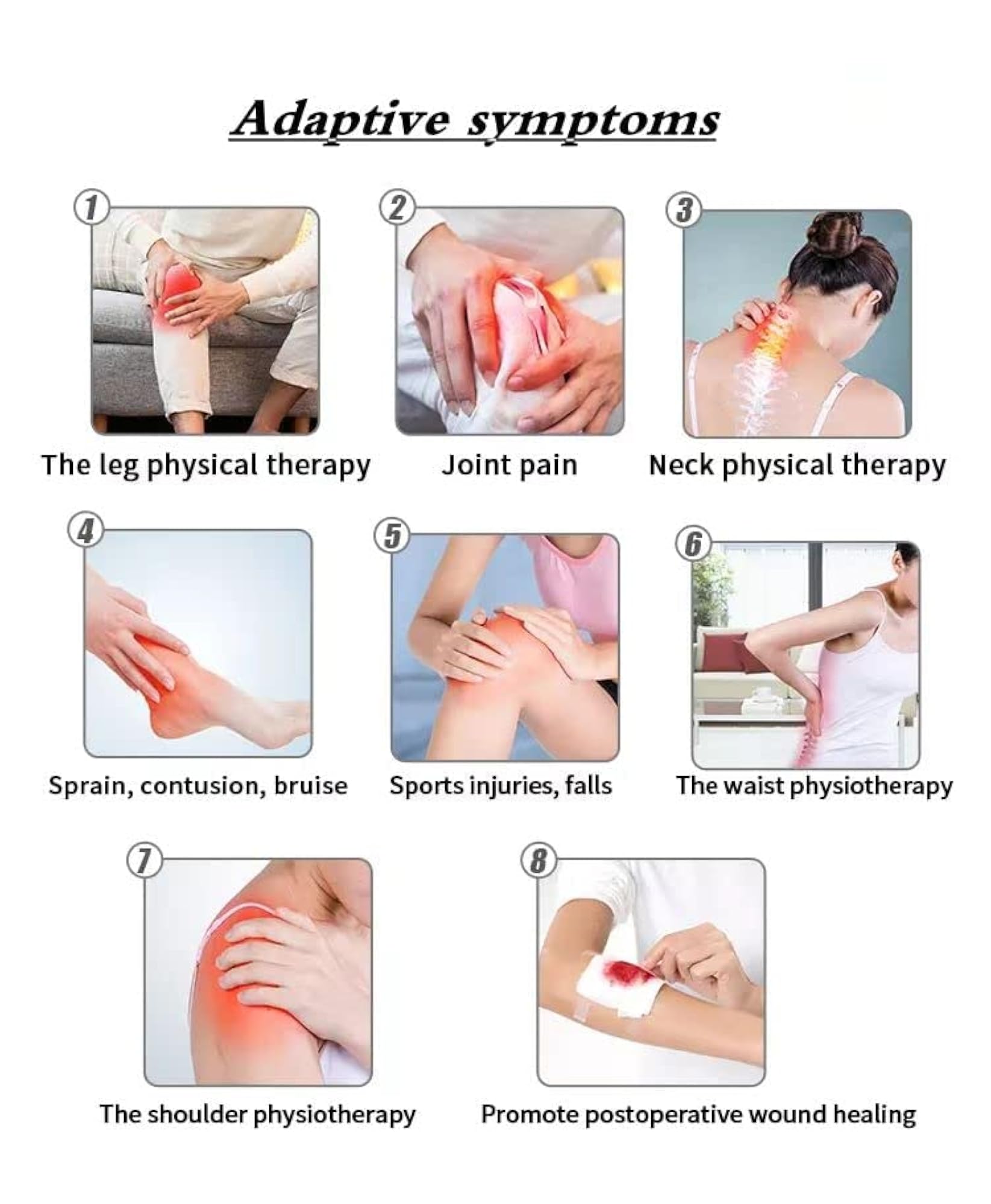 AHCP Physiotherapy Red Light Therapy Lamp, Pain Relief