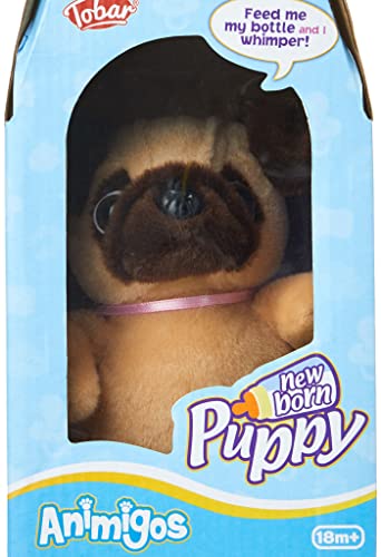 Tobar Animigos New Born Puppy Elektronisches Plüschtier