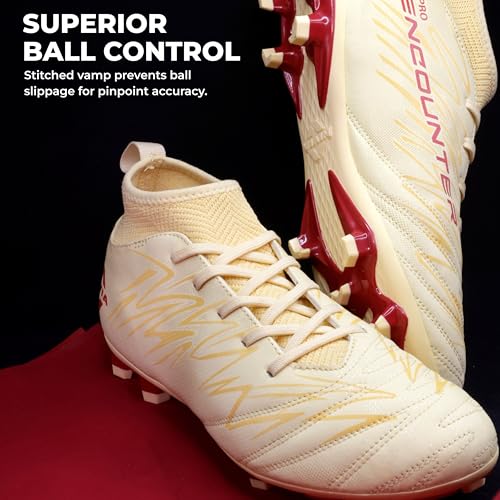 Image of Nivia Pro Encounter 10.0 Football Stud for Men /Comfortable and Lightweight /Sports Shoe