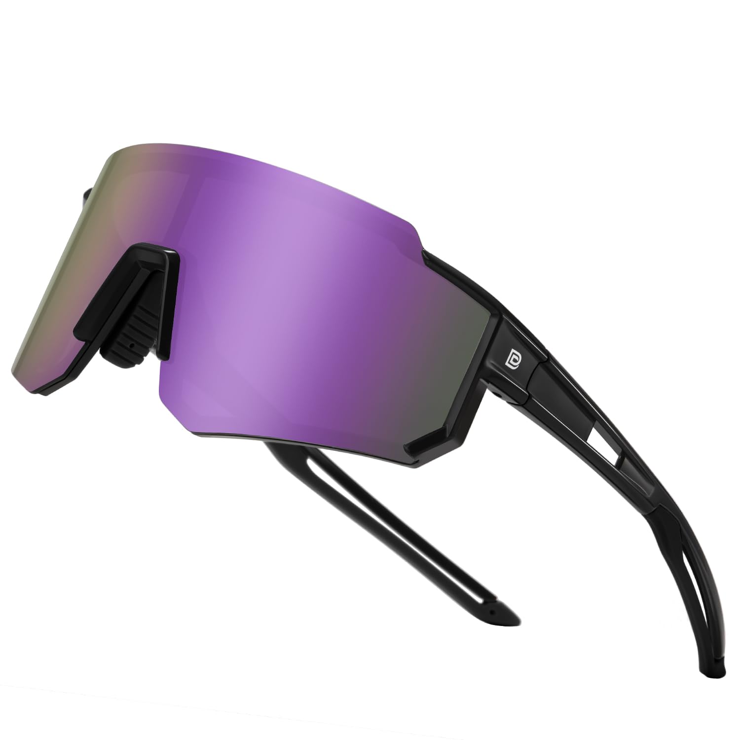 DUCO Polarisierte Sport Sonnenbrille für Herren Damen UV400 Schutz Baseball Radfahren Laufen Fischen Sonnenbrille DC0068