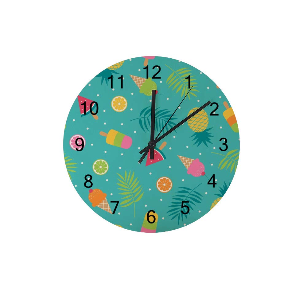 Horloge murale sans bruit pour retrouver le sommeil et décorer