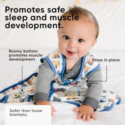 Image of Copper Pearl Sleep Sack: Warm and Cozy Baby Bag in a Variety of Trendy Designs, Safe Alternative to Blankets, Sleeveless Baby Sleep Sack Swaddle Sizes Newborn to 24 Months - Diesel