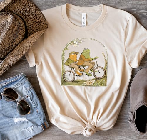 Frog Shirt Toad Cottage Core Tshirt Classic Book Lover T-shirt Gift for Reader Cottagecore Vintage Shirt for Teacher Shirt3