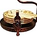 Creation Core Vintage Bronze Iron Coffee Cup Holder Storage Premium Rustic Tea Mug and Saucer Display Rack Holds 6 Cups