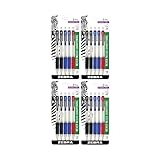 ZEBRA Pen Z-Grip Mechanical Pencil, 0.7mm Point Size,Lead Pencil, Assorted Grip Colors, 5-Count - Pack of 4