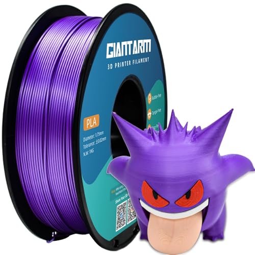 Image of PLA Filament 1.75 mm, GIANTARM 3D Printer Filament PLA Purple 1 kg Spool