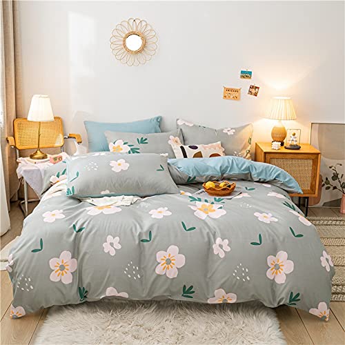 Housse de couette haut de gamme et draps de maison doux pour lit Queen et King size