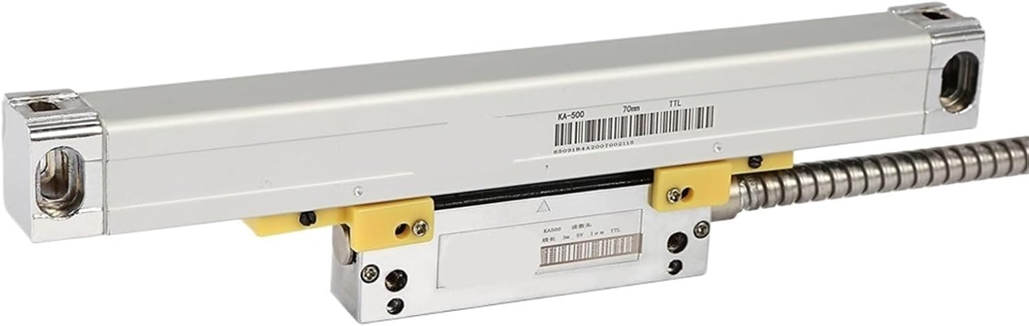 Lathe Scales SINO KA-500 220mm 5um 1um Linear Digital Scale KA500 0.005mm 0.001mm 220mm Optical Encoder Grating Ruler Sensor(KA500-220mm-5um)