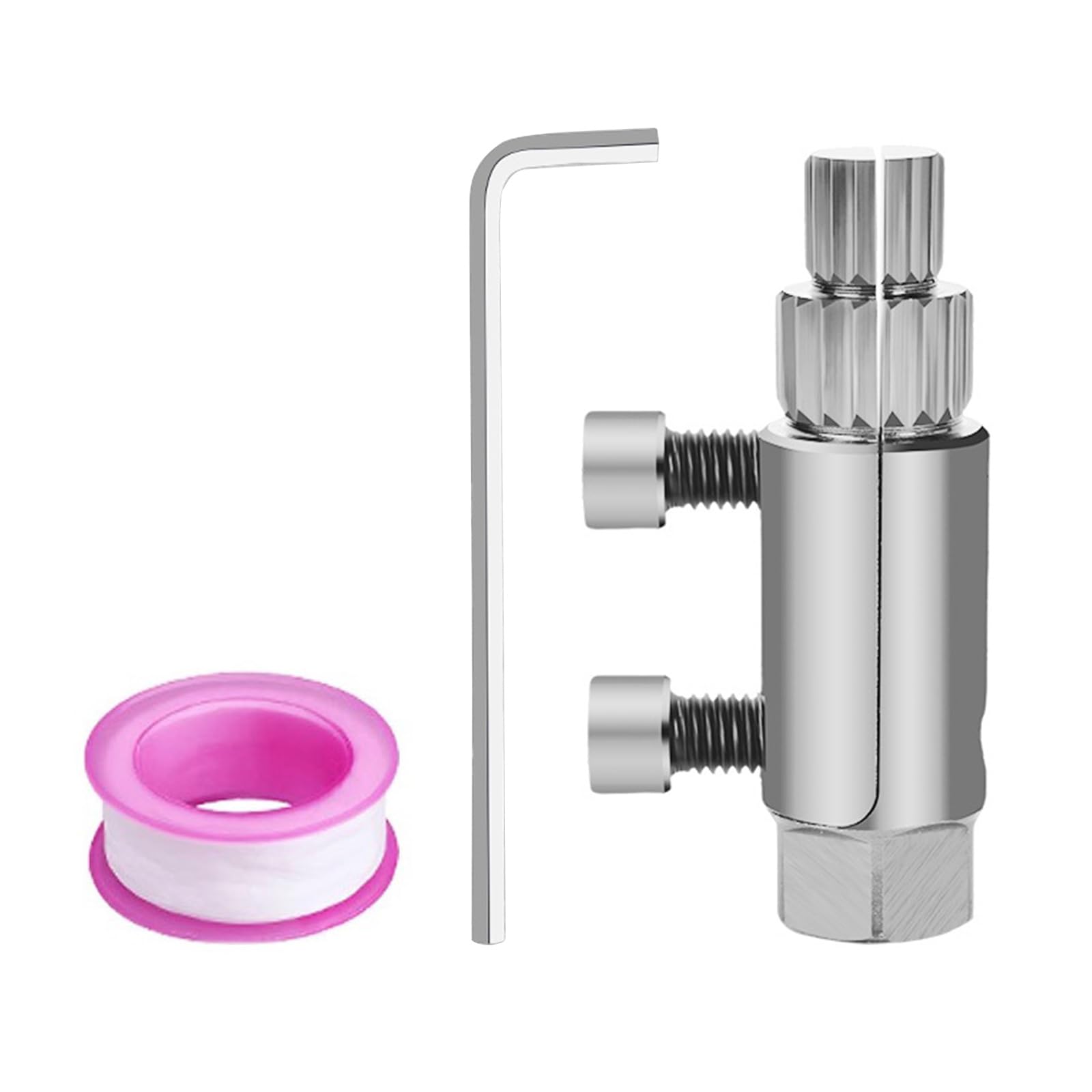 Comprehensive Faucet Valves Removal Set Sturdy Faucet Thread Extractor Tool for Efficient Plumbing Solution Rusts Resistant Screw Removers