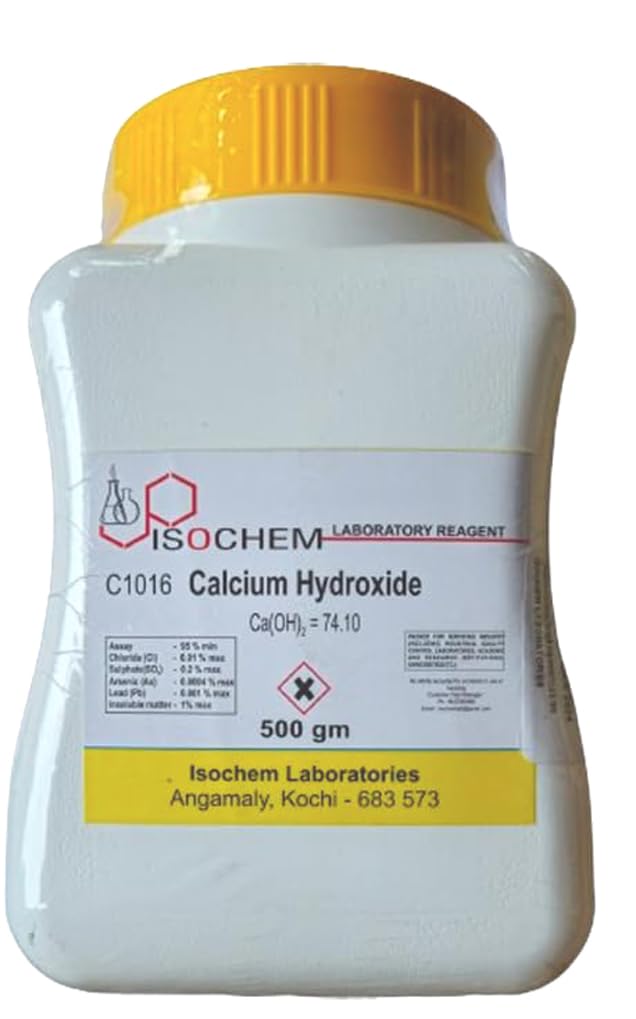 ISOCHEM Calcium Hydroxide (500GM) Assay 98% Min (B08P9H98KS) Amazon Price History, Amazon Price Tracker