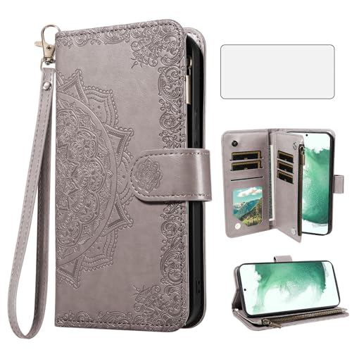 Protege ecran verre trempe et coque Samsung S22 Plus antichoc flip