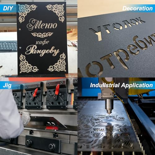 ZOFUN 3 Stück Aluminium-Metall Aluminiumplatten schwarz, 300 x 300 x 1 mm Aluverbundplatte Schwarz Aluminium Platte aus 5052-Aluminium, Alublech 1mm Aluminiumblech for die industrielle Heimwerker