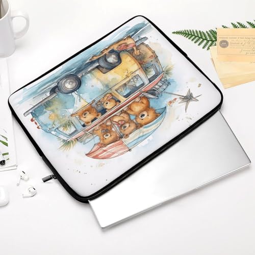 Funda para portátil de 17 pulgadas para el trayecto diario de hombres y mujeres 4