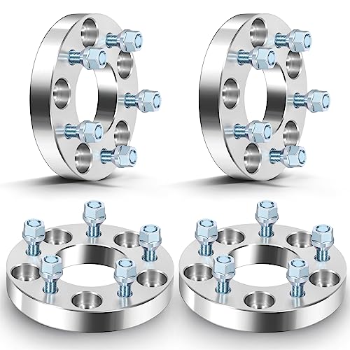 SCITOO 4Pcs 5x5 to 5x4.75 Wheel Adapters 1 inch Thread Pitch 12x1.5 Hub Bore 78.3mm 5 Lug Wheel Spacers Fit for Roadmaster Impala Caprice Pacifica Town & Country Journey Grand Caravan