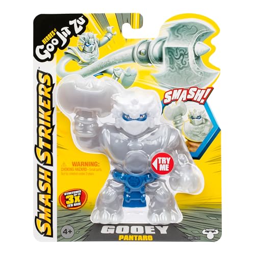 Heroes of Goo Jit Zu Smash Strikers, Gooey Pantaro, Goo Filled Action Figure Armored with The Ultimate Smashing Fist Weapon - Image 2