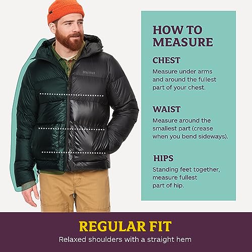 image for MARMOT Men’s Guides Down Hoody Jacket | 700 Fill Down-Insulated, Wat
