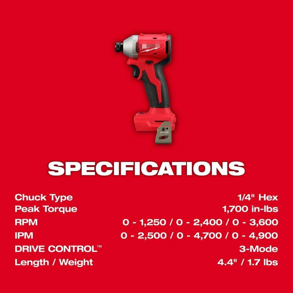 Compatible for use with Milwaukee 3693-22CXvSZ M18 Compact Brushless 2-Tool Combo Kit w/Sawzall