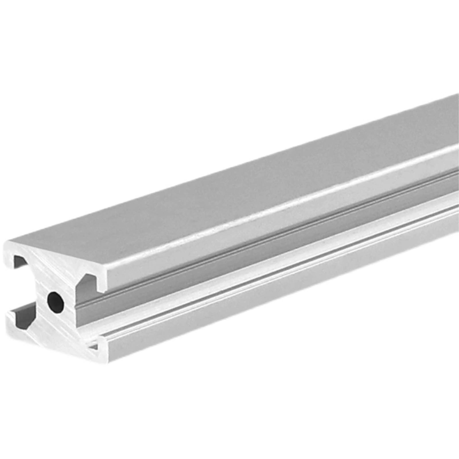 GTPBAO Profilo estruso tipo H 1520, standard europeo, in alluminio anodizzato argento 15x20 mm for telaio porta-finestra Binario estruso(900mm 35.43" long)