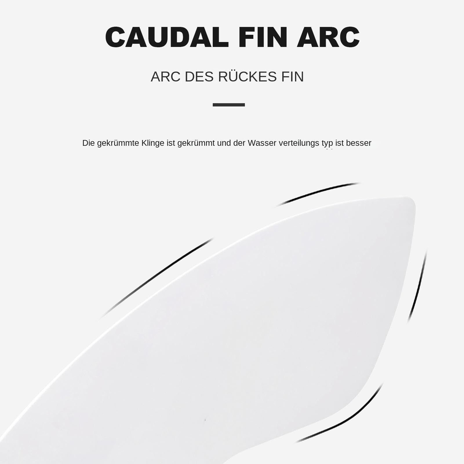 Palmes de Rechange pour Planche de Paddle, aileron Central Unique | de 20,3 cm, aileron arrière Amovible pour Planche de Surf, Montage sans Outils