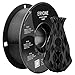 ERYONE Filament PLA+ 1,75 mm - Filament d'imprimante 3D PLA Plus,PLA + Filament d'impression 3D,Précision dimensionnelle +/- 0,03 mm,1 kg (2,2 lbs) / Bobine pour stylos 3D,Noir