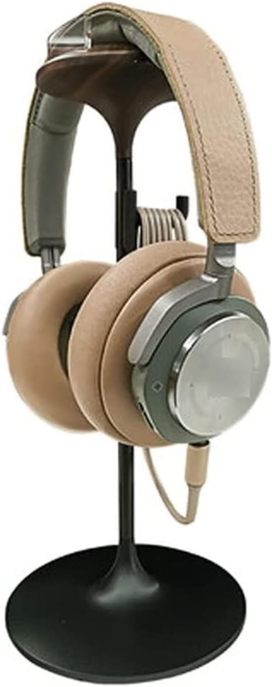 Headphone Stand Holder Headset Hook Hanger Desktop Rack Metal Gaming With Cable Winder Suitable For All Earphones